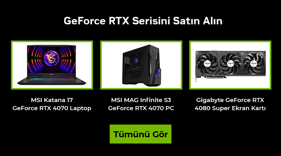 NVIDIA GeForce RTX 40 Frsatlar