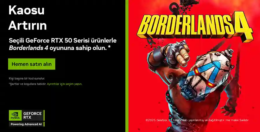 NVIDIA Borderlands Kampanyas�