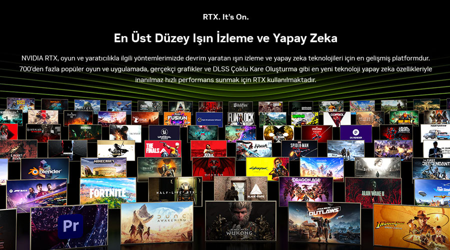 NVIDIA GeForce RTX50 Masast Bilgisayarlar Yapay Zeka