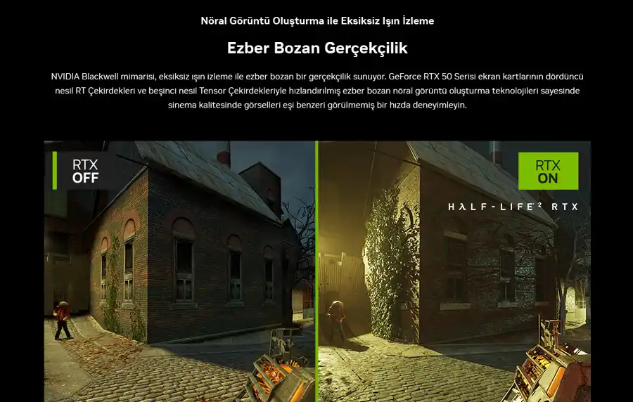 NVIDIA GeForce RTX 5060 zellikler