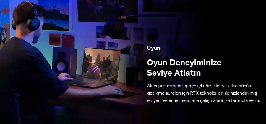 NVIDIA GeForce RTX50 Dizst Bilgisayarlar Oyun