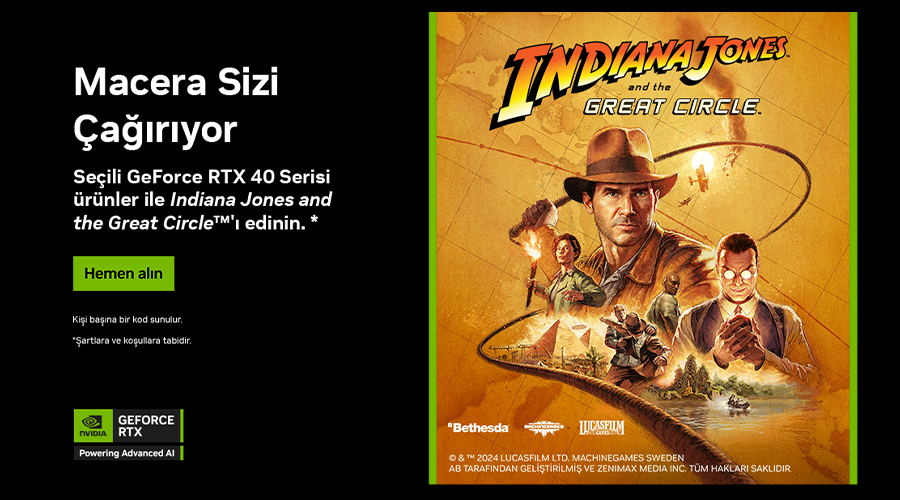 NVIDIA Indiana Jones Kampanyas