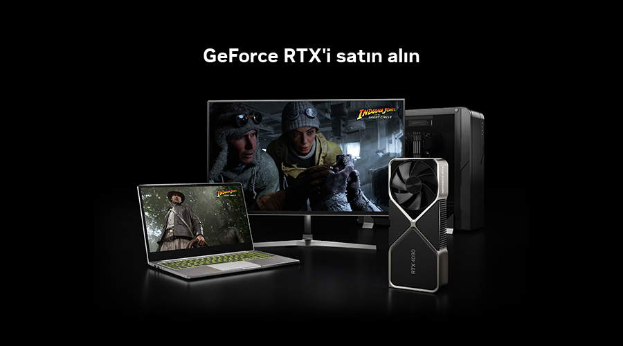 NVIDIA Indiana Jones Kampanyas Satn Al