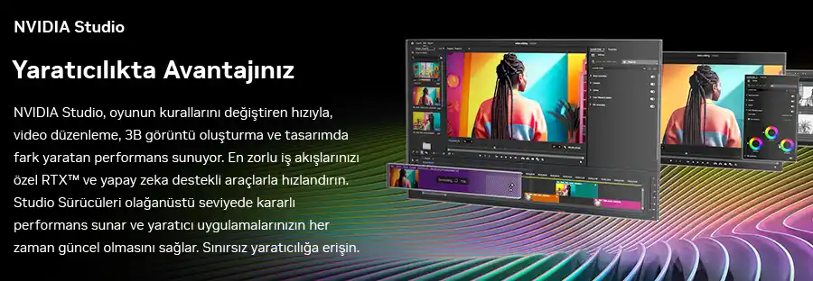 NVIDIA Yl Sonu Kampanyas NVIDIA Studio 