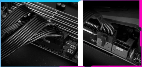 Gigabyte X870E AORUS Elite WiFi7 ICE Q-Flash Plus BIOS G�ncelleme Ad�m 1 G�� Kablosu Ba�lant�s�