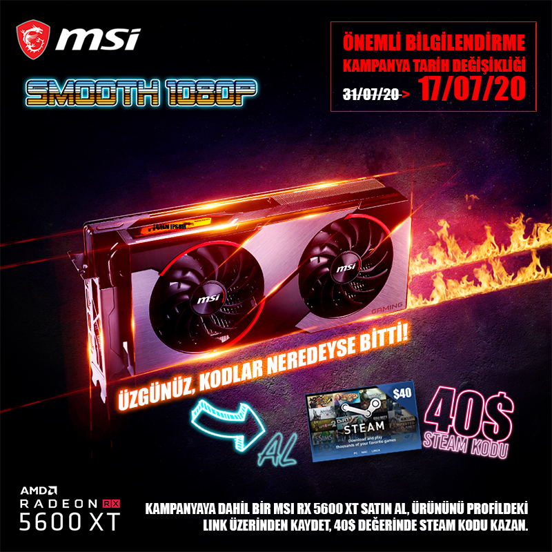 Msi Radeon Rx 5600 Xt Mech Oc 6gb 192bit Gddr6 Ebrarbilgisayar Com