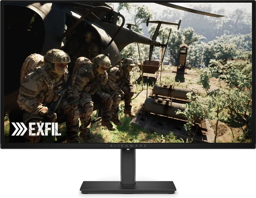 Alienware AW2726DM önden görünüm Dell Alienware AW2726DM 27 inç WQHD 240Hz QD-OLED oyuncu monitörü önden görünüm