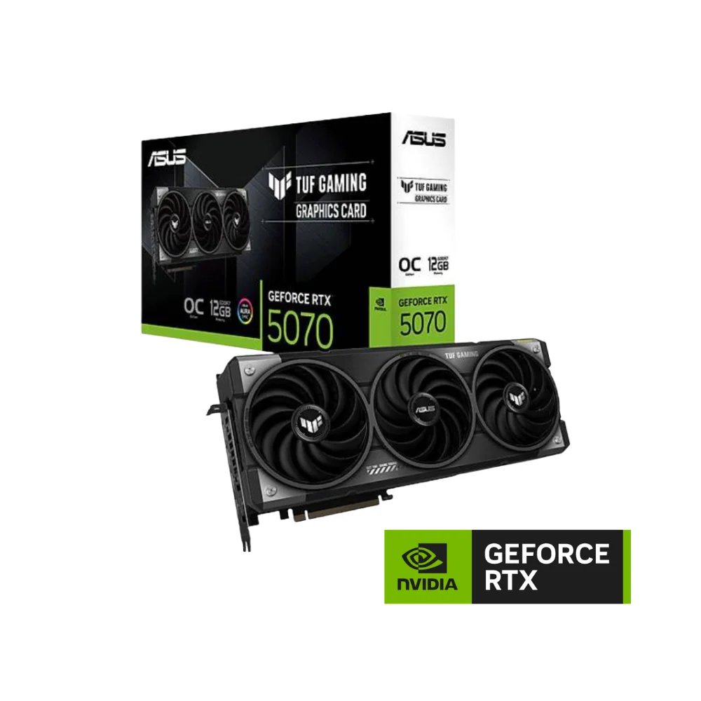 ASUS TUF Gaming GeForce RTX 5070 12GB GDDR7 OC Edition Ekran Kartı