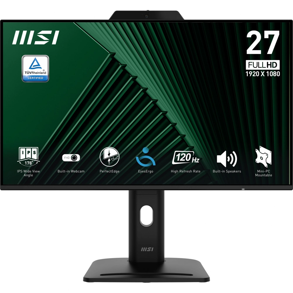 MSI PRO MP272PMG 27 1920x1080 120Hz 1ms HDMI VGA DP IPS Monitör