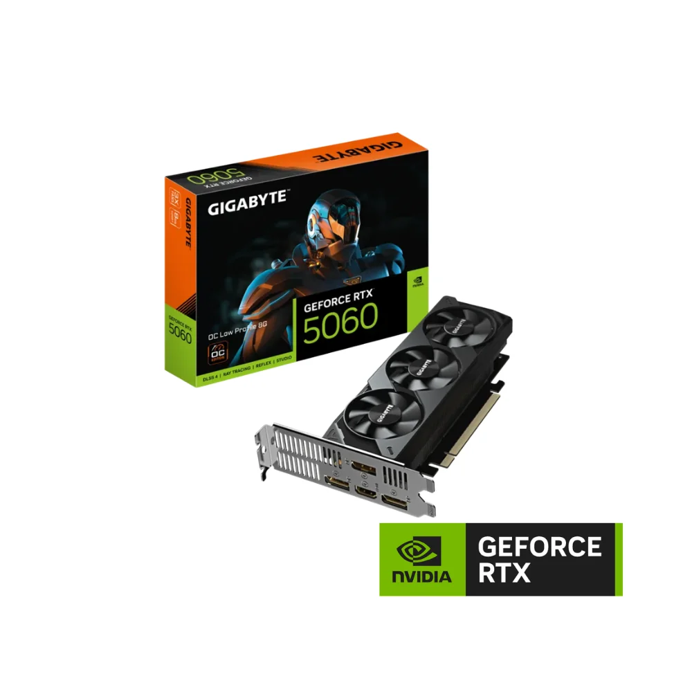 Gigabyte GeForce RTX 5060 OC Low Profile 8G 8GB 128Bit GDDR7 GV-N5060OC-8GL