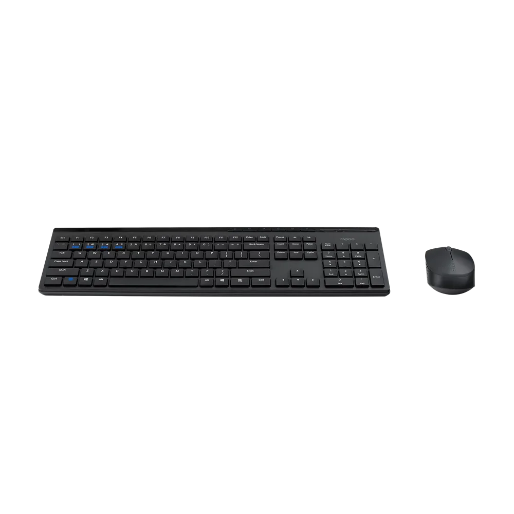 Rapoo 8110M Kablosuz Klavye Mouse Set