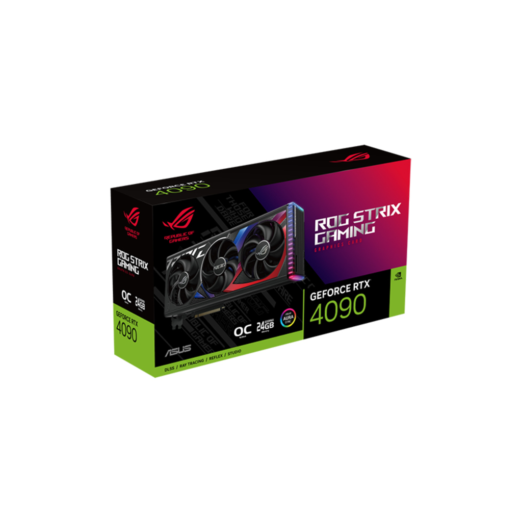 ASUS ROG Strix GeForce RTX 4090 OC Edition 24GB 384Bit GDDR6X DLSS
