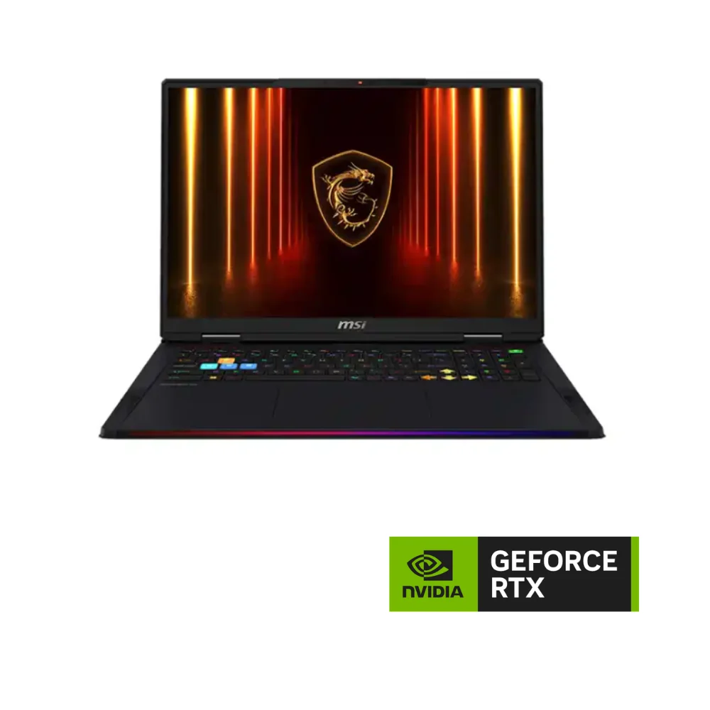 MSI Raider A18 HX A9WHG-266TR Ryzen 9 9955HX3D 32GB 1TB SSD 12GB RTX5070Ti 140W 18 QHD+ 240Hz Windows 11