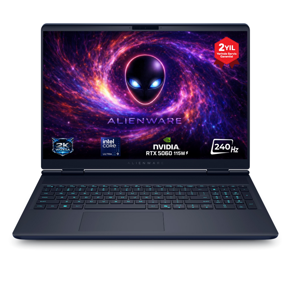 Dell Alienware 16X Aurora AC16251 Ultra 9 275HX 32GB 2TB SSD 8GB RTX5060 115W 16 WQXGA 240Hz Windows 11