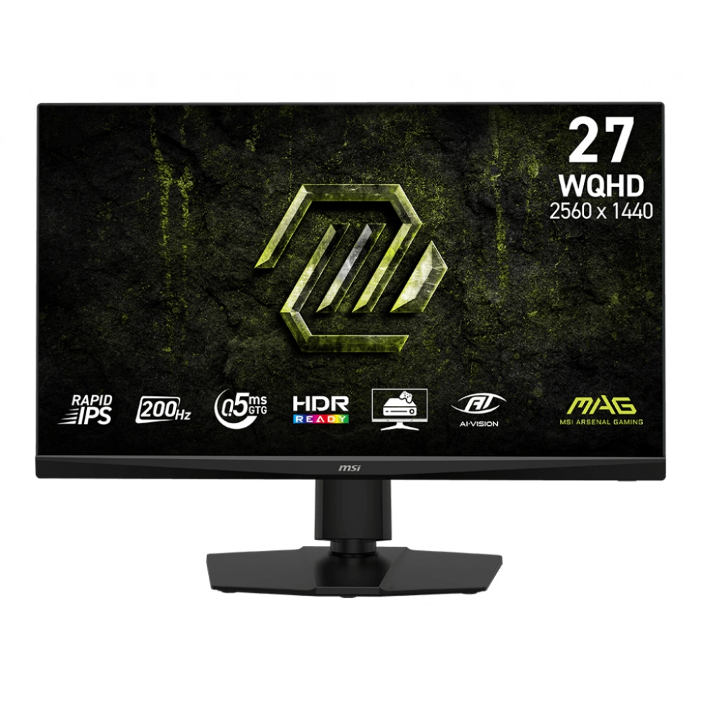 MSI MAG 272QPF E20 27 2560x1440 WQHD 200Hz 0.5ms HDMI DP HDR Ready FreeSync Premium IPS Gaming Monitör