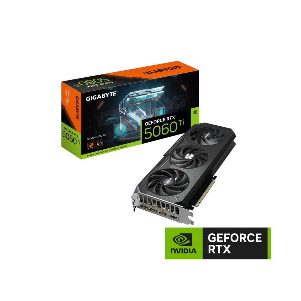 Gigabyte GeForce RTX 5060 Ti Gaming OC 8GB 128Bit GDDR7 GV-N506TGAMING OC-8GD
