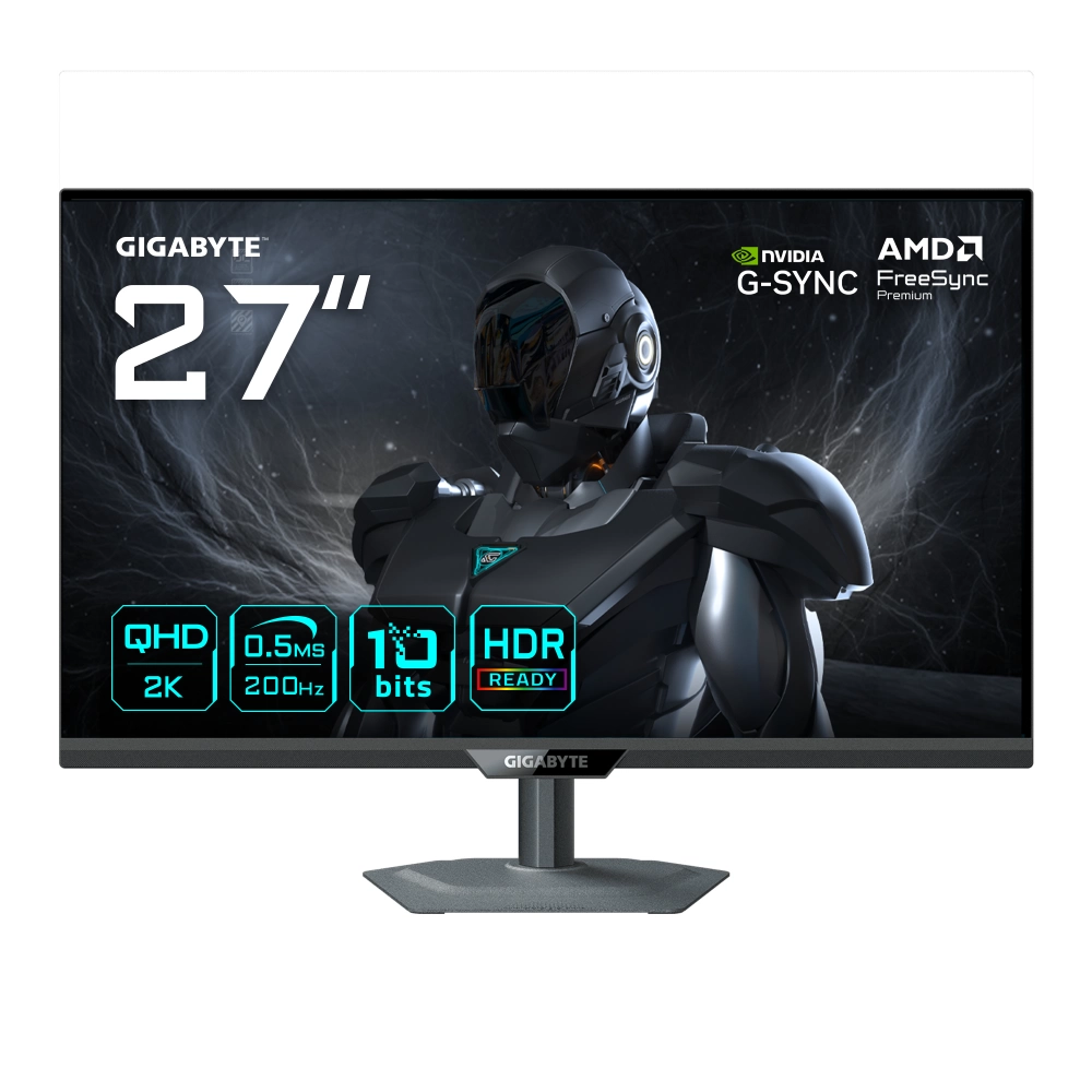Gigabyte G27Q20 27 2560x1440 QHD 200Hz 0.5ms HDMI DP HDR10 FreeSync IPS Gaming Monitör