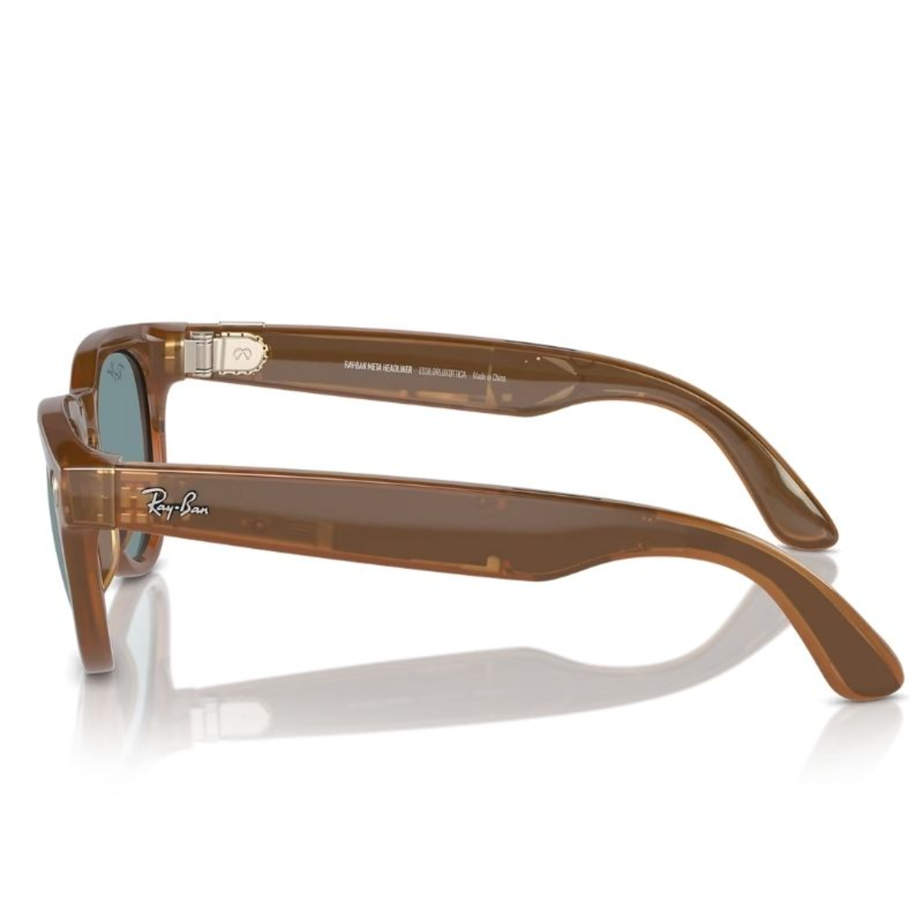 Ray-Ban Meta Headliner Akıllı Gözlük Karamel Mavi | Ebrar Bilgisayar