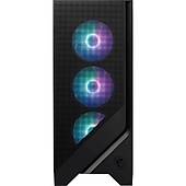 MSI MAG FORGE 320R Airflow Temperli Cam 4x120mm ARGB Fan ATX Gaming Bilgisayar Kasas�