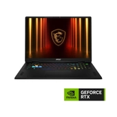 MSI Vector 18 HX AI A2XWIG-667TR Ultra 9 275HX 32GB 1TB SSD 16GB RTX5080 175W 18 QHD+ 240Hz Windows 11