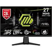 MSI MAG 275QF 27 2560x1440 180Hz 0.5ms HDMI DP Adaptive Sync Gaming Monitr