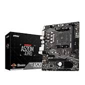 MSI A520M-A PRO DDR4 4600MHz DVI HDMI VGA M.2 USB 3.2 mATX AM4