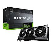 MSI GeForce RTX 5090 32G Ventus 3X OC 32GB GDDR7 512bit DX12 PCIe 5.0 (3xDP 1xHDMI) Ekran Kart�