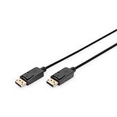 Digitus DisplayPort Kablo Siyah 3 Metre AK-340100-030-S