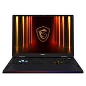 MSI Raider A18 HX A9WJG-091TR Ryzen 9 9955HX3D 64GB DDR5 2TB SSD 24GB RTX5090 18 UHD+ 120Hz Windows 11 Home