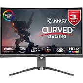 MSI MAG 275CQRF QD 27 2560x1440 WQHD 170Hz 1ms Curve 1000R Rapid VA HDMI DP Type-C Adaptive Sync Gaming Monit�r