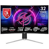 MSI MPG 325CQRXF 31.5 2560x1440 WQHD 280Hz 0.5ms Curve 1000R Rapid VA HDMI DP Type-C HDR 400 Adaptive Sync Gaming Monit�r