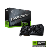 MSI GeForce RTX 5080 16G Shadow 3X 16GB GDDR7 256bit DX12 PCIe 5.0 (3xDP 1xHDMI) Ekran Kart�