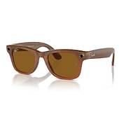 Ray-Ban Meta Wayfarer Ak�ll� G�zl�k Karamel Polarize Kahverengi