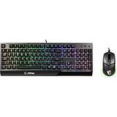 MSI Vigor GK30 Trke Gaming Klavye Clutch GM11 Gaming Mouse