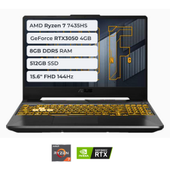 ASUS TUF Gaming A15 FA506NCR-HN113 Ryzen 7 7435HS 8GB 512GB SSD 4GB RTX3050 15.6 FHD 144Hz FreeDOS