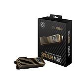 MSI Spatium M480 Pro 2TB NVMe M.2 PCIe 4.0 SSD Disk Okuma 7400MB Yazma 7000MB