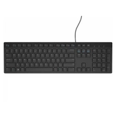 Dell KB216 Multimedia Kablolu Trke F Klavye Siyah USB 580-ADGO