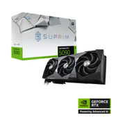 MSI GeForce RTX 5090 32G Suprim OC 32GB GDDR7 512bit DX12 PCIe 5.0 (3xDP 1xHDMI) Ekran Kart