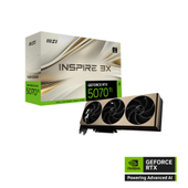 MSI GeForce RTX 5070 Ti 16G Inspire 3X Plus 16GB GDDR7 256bit DX12 PCIe 5.0 (3xDP 1xHDMI) Ekran Kart