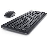 Dell KM3322W Kablosuz T�rk�e F Klavye Mouse Set Siyah 580-AKGM