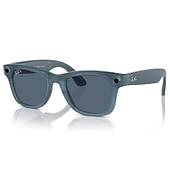Ray-Ban Meta Wayfarer Ak�ll� G�zl�k Mat Mavi Polarize Mavi