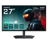 Gigabyte MO27Q2A 27 2560x1440 QHD 280Hz 0.03 ms HDMI DP Type-C True Black 400 QD-OLED Gaming Monit�r