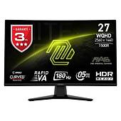 MSI MAG 274CQF 27 2560x1440 180Hz 0.5ms HDMI DP Adaptive Sync Curved 1500R Gaming Monitr