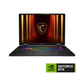 MSI Crosshair 18 HX AI A2XWGKG-014TR Ultra 9 275HX 32GB 1TB SSD 8GB RTX5070 115W 18 QHD+ 240Hz Windows 11