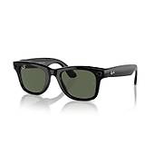 Ray-Ban Meta Wayfarer Ak�ll� G�zl�k Parlak Siyah G15 Ye�il RW4006
