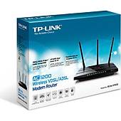TP-Link Archer VR400 AC1200 5GHz 867Mbps Gigabit Wi-Fi VDSL/ADSL Modem Router