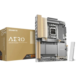 Gigabyte X870E AERO X3D WOOD DDR5 9000 MHz (OC) PCIe 5.0 4xM.2 HDMI 5G LAN ATX Anakart