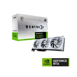 MSI GeForce RTX 5080 16G Ventus 3X White 16GB GDDR7 256bit DX12 PCIe 5.0 (3xDP 1xHDMI) Ekran Kart�