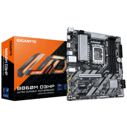 Gigabyte B860M D3HP DDR5 9066 MHz (OC) 2xM.2 DP HDMI 1G LAN Micro-ATX Soket 1851