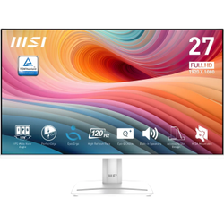 MSI PRO MP275W E2 27 1920x1080 120Hz 1ms HDMI VGA Adaptive Sync Beyaz IPS Monit�r